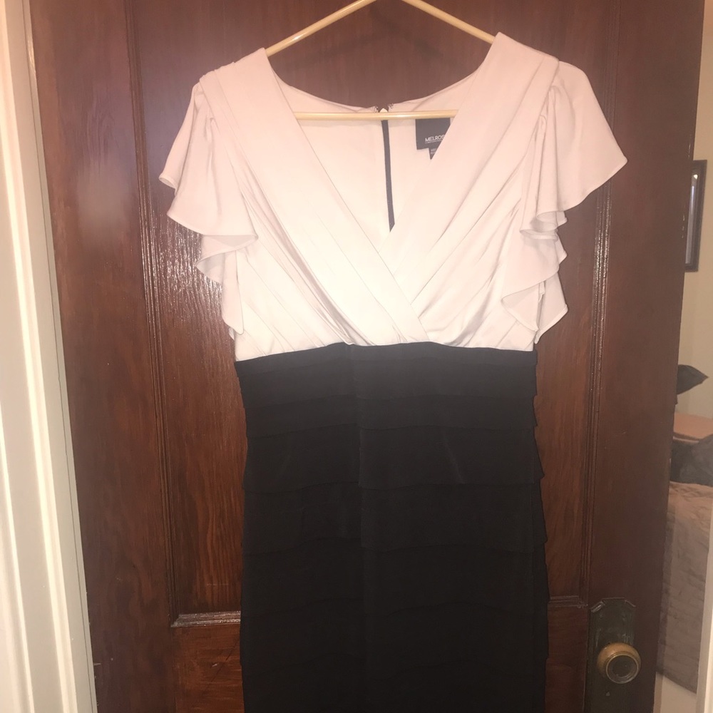 Very flattering knee length dress